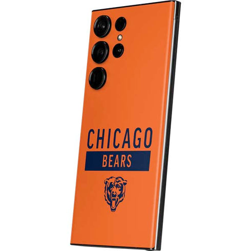 NFL Chicago Bears Orange Performance Series Galaxy Skins