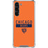 NFL Chicago Bears Orange Performance Series Galaxy S24 FE Clear Case