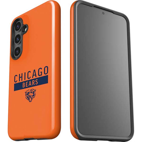 NFL Chicago Bears Orange Performance Series Galaxy S25 Impact Case