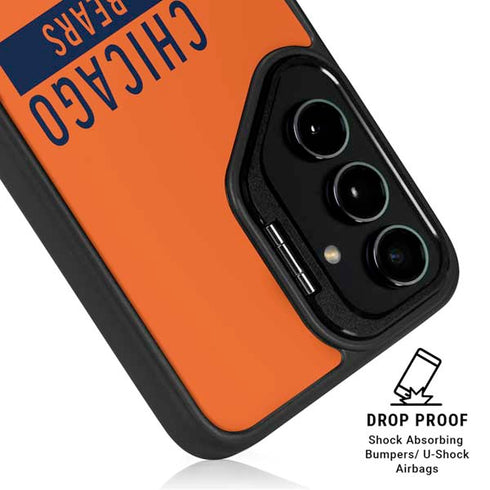 NFL Chicago Bears Orange Performance Series Galaxy S24 Kickstand Case