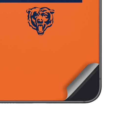 NFL Chicago Bears Orange Performance Series Galaxy S25 Plus Skin