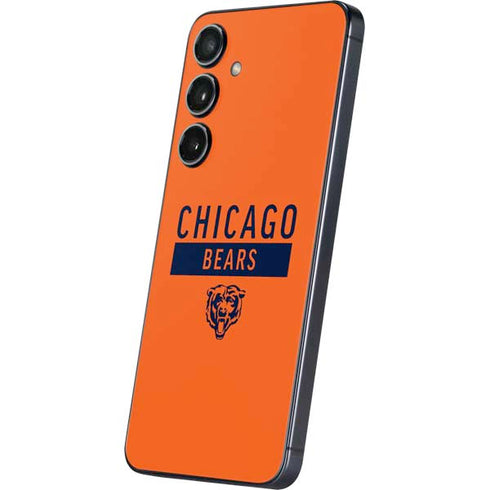 NFL Chicago Bears Orange Performance Series Galaxy S24 Skin