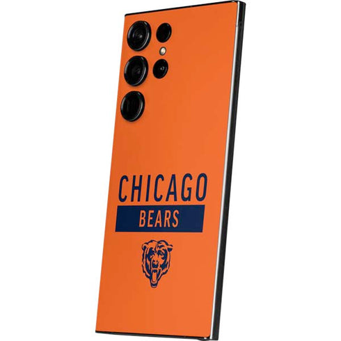 NFL Chicago Bears Orange Performance Series Galaxy S24 Ultra Skin