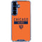 NFL Chicago Bears Orange Performance Series Galaxy S25 Plus Clear Case