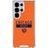 NFL Chicago Bears Orange Performance Series Galaxy S25 Ultra Clear Case