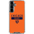 NFL Chicago Bears Orange Performance Series Galaxy S26 Plus Clear Case