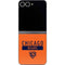 NFL Chicago Bears Orange Performance Series Galaxy Z Flip6 Skin