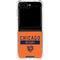 NFL Chicago Bears Orange Performance Series Galaxy Z Flip6 Clear Case