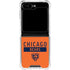 NFL Chicago Bears Orange Performance Series Galaxy Z Flip6 Clear Case