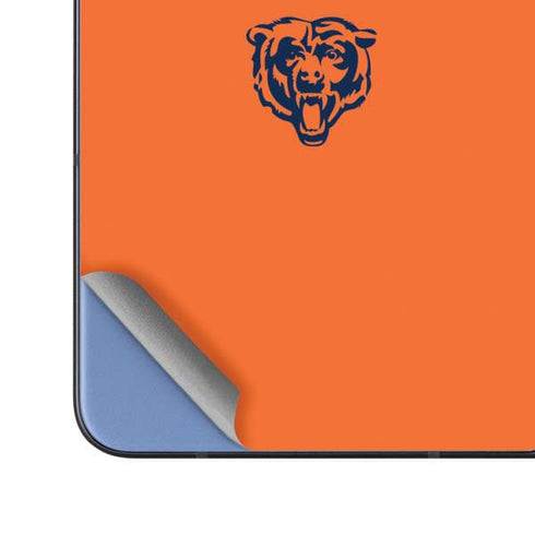 NFL Chicago Bears Orange Performance Series Galaxy Z Fold5 5G Skin