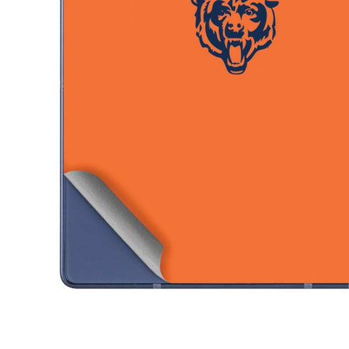 NFL Chicago Bears Orange Performance Series Galaxy Z Fold6 Skin