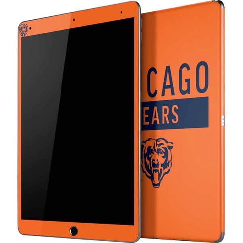 NFL Chicago Bears Orange Performance Series iPad Skins