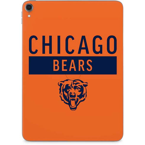 NFL Chicago Bears Orange Performance Series Apple iPad Pro Skin