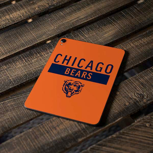 NFL Chicago Bears Orange Performance Series Apple iPad Pro Skin