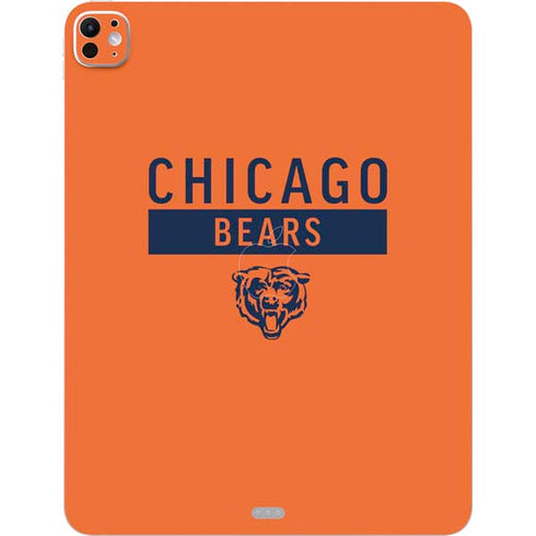 NFL Chicago Bears Orange Performance Series iPad Pro 13in M4 (2024) Skin