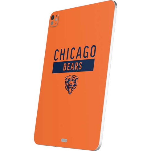 NFL Chicago Bears Orange Performance Series iPad Pro 13in M4 (2024) Skin