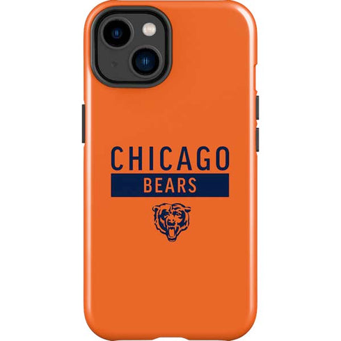 NFL Chicago Bears Orange Performance Series iPhone 15 Impact Case