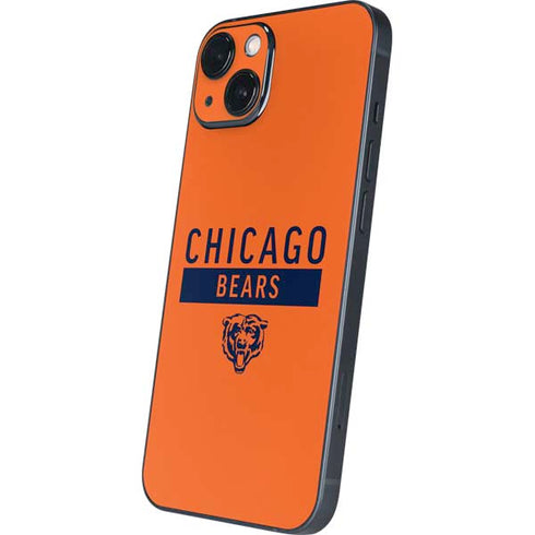 NFL Chicago Bears Orange Performance Series iPhone 15 Skin