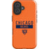 NFL Chicago Bears Orange Performance Series iPhone 16 Plus Impact Case