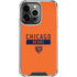 NFL Chicago Bears Orange Performance Series iPhone 16 Pro Max Clear Case