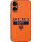 NFL Chicago Bears Orange Performance Series iPhone 16 Skin