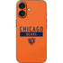 NFL Chicago Bears Orange Performance Series iPhone 16 Skin