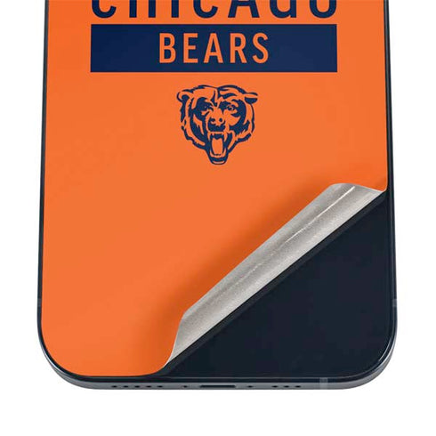 NFL Chicago Bears Orange Performance Series iPhone 16 Skin
