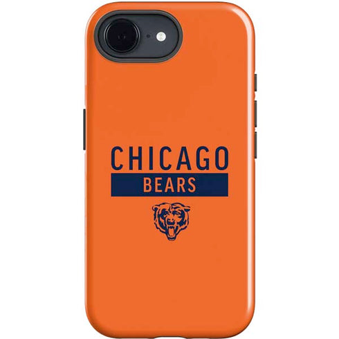 NFL Chicago Bears Orange Performance Series iPhone 16e Impact Case