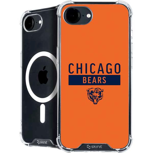 NFL Chicago Bears Orange Performance Series iPhone 16e MagSafe Case