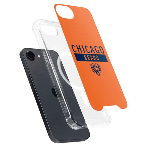 NFL Chicago Bears Orange Performance Series iPhone 16e MagSafe Case