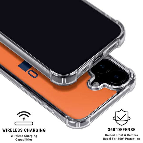 NFL Chicago Bears Orange Performance Series iPhone 17 MagSafe Case