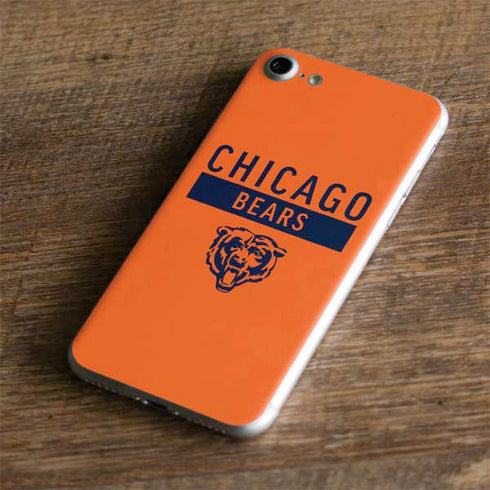 NFL Chicago Bears Orange Performance Series iPhone 8 Skin