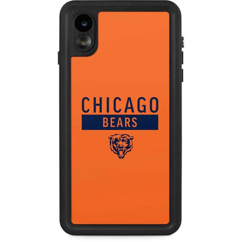 NFL Chicago Bears Orange Performance Series iPhone Cases
