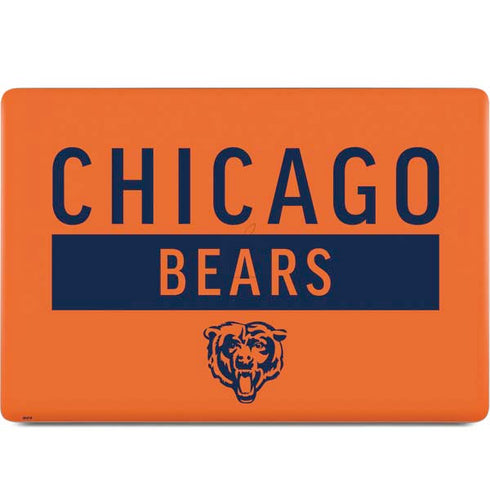 NFL Chicago Bears Orange Performance Series MacBook Skins