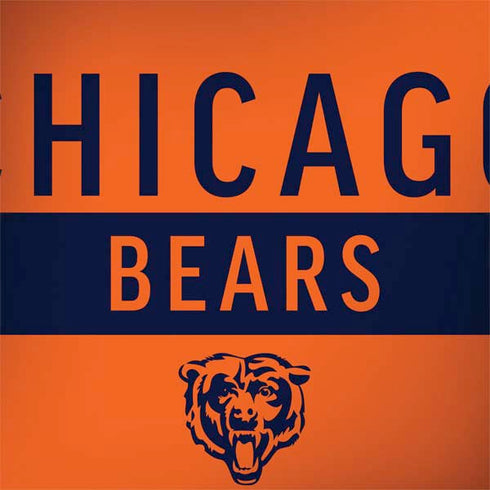 NFL Chicago Bears Orange Performance Series MacBook Skins