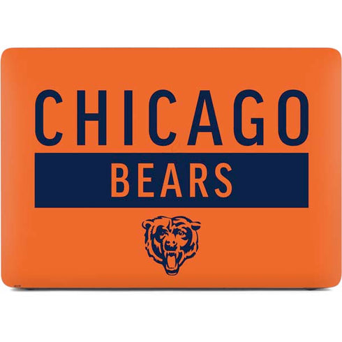 NFL Chicago Bears Orange Performance Series Apple MacBook Pro 16-inch Skin