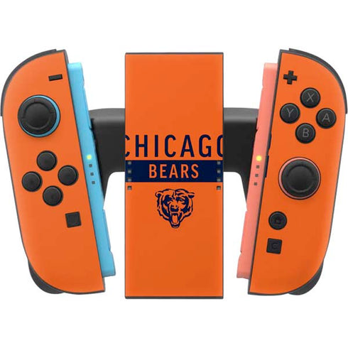 NFL Chicago Bears Orange Performance Series Nintendo Switch 2 (2025) Joy-Con Controller Skin