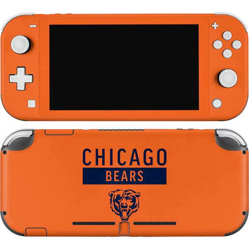 NFL Chicago Bears Orange Performance Series Nintendo Skins