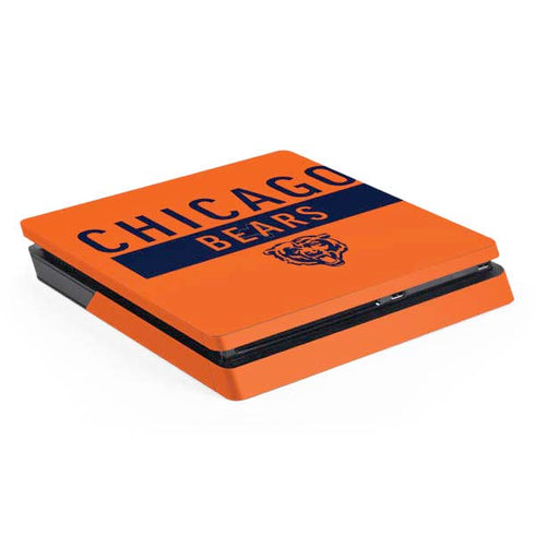 NFL Chicago Bears Orange Performance Series PlayStation PS4 Skins