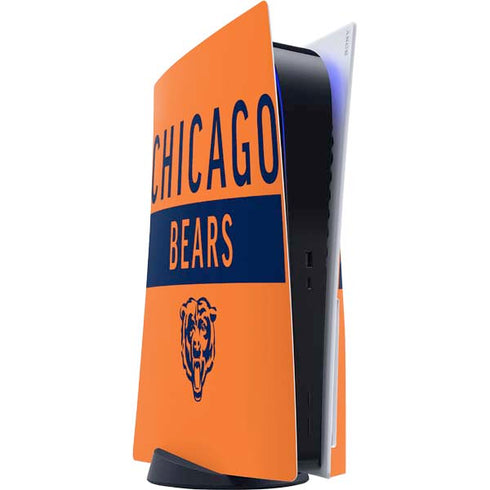 NFL Chicago Bears Orange Performance Series PlayStation PS5 Skins