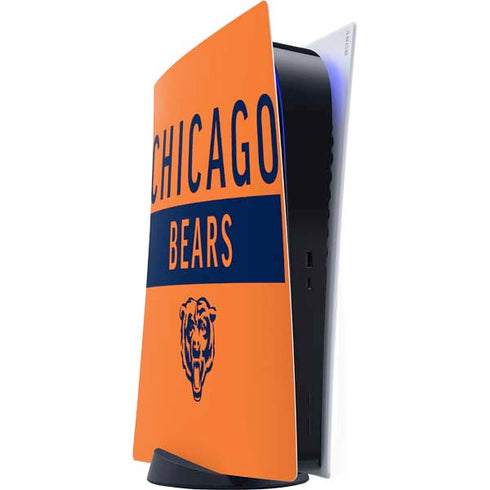 NFL Chicago Bears Orange Performance Series PlayStation PS5 Skins