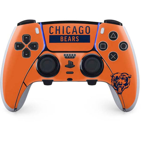 NFL Chicago Bears Orange Performance Series PlayStation PS5 Skins