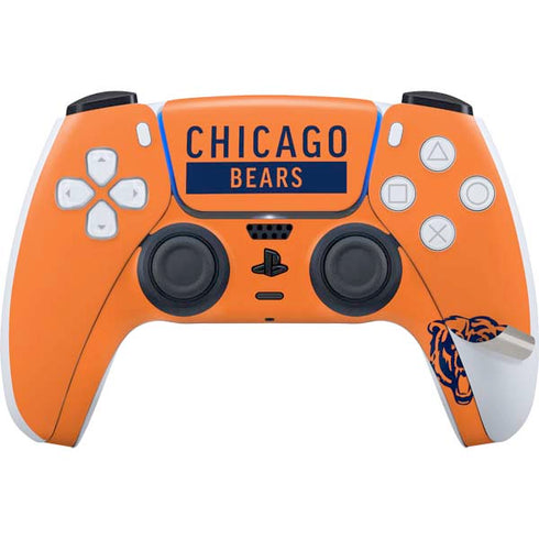 NFL Chicago Bears Orange Performance Series PS5 Pro Bundle Skin