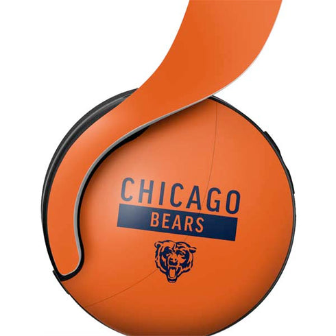 NFL Chicago Bears Orange Performance Series PULSE 3D Wireless Headset for PS5 Skin