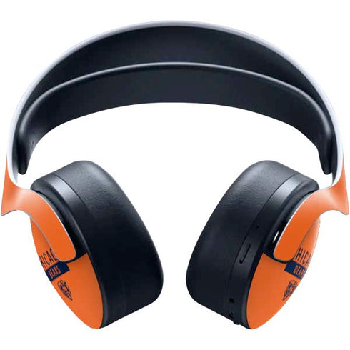NFL Chicago Bears Orange Performance Series PULSE 3D Wireless Headset for PS5 Skin