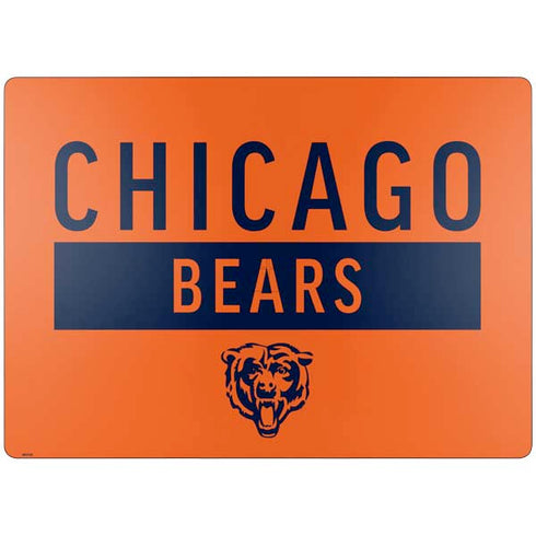 NFL Chicago Bears Orange Performance Series Surface Laptop 7 13.8in Skin