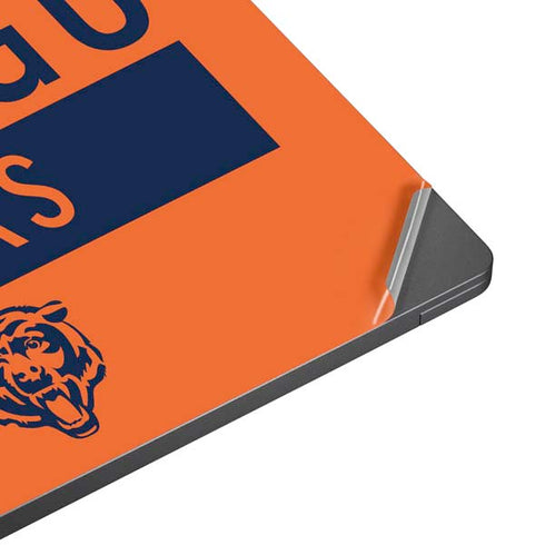 NFL Chicago Bears Orange Performance Series Surface Laptop 7 13.8in Skin