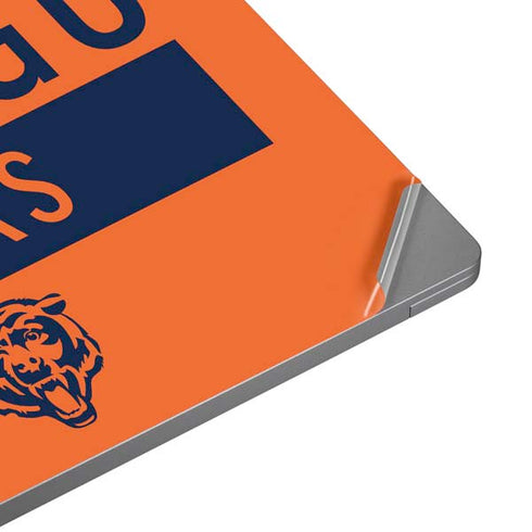 NFL Chicago Bears Orange Performance Series Laptop Skins
