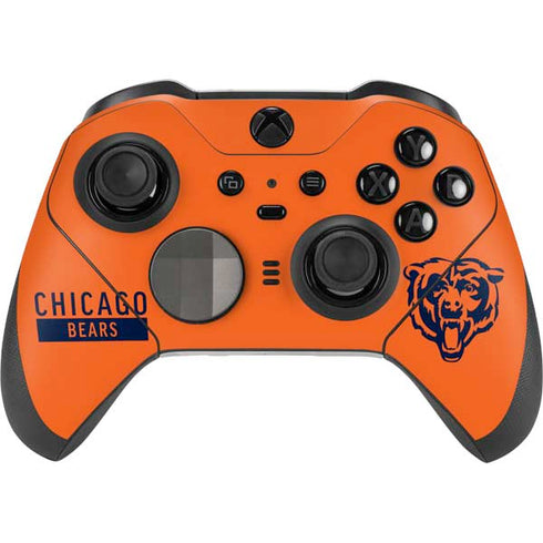 NFL Chicago Bears Orange Performance Series Xbox Elite Wireless Controller Series 2 Skin
