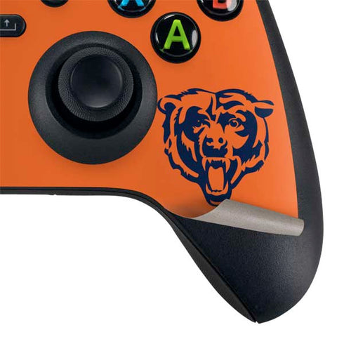 NFL Chicago Bears Orange Performance Series Xbox Series X Bundle Skin